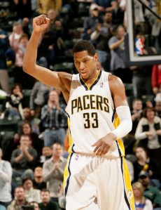 Danny Granger é o comandante do Pacers (Photo by Ron Hoskins/NBAE via Getty Images)