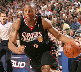 Depois da saida de Allen Iverson, Iguodala se tornou o lider do sixers