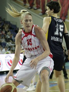Lauren Jackson é uma das principais jogadoras do Sapartak
