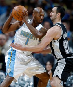 Spurs Nuggets Basketball