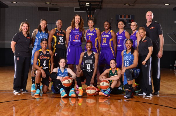 Danielle Robinson fez parte do elenco do Oeste do All-Star Game da WNBA (Phoenix Mercury)