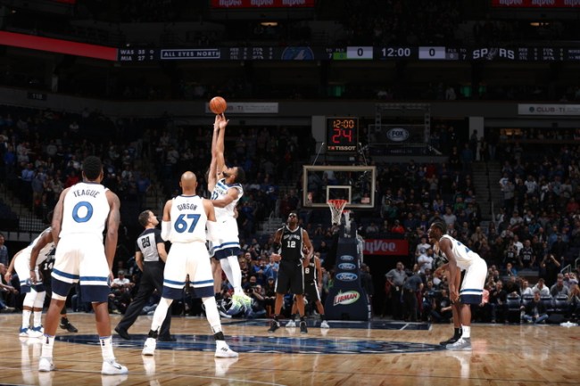 San Antonio Spurs v Minnesota Timberwolves