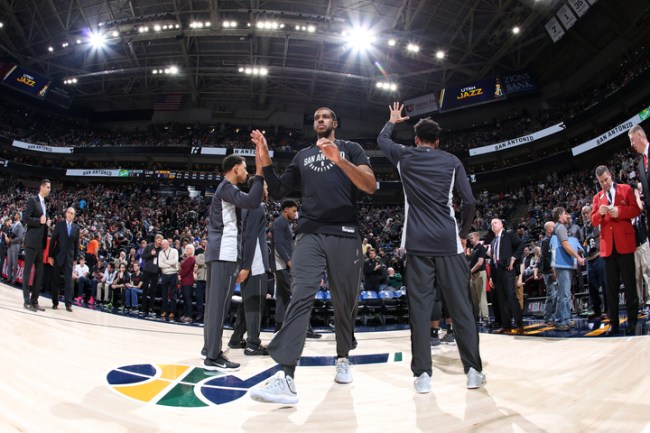San Antonio Spurs v Utah Jazz