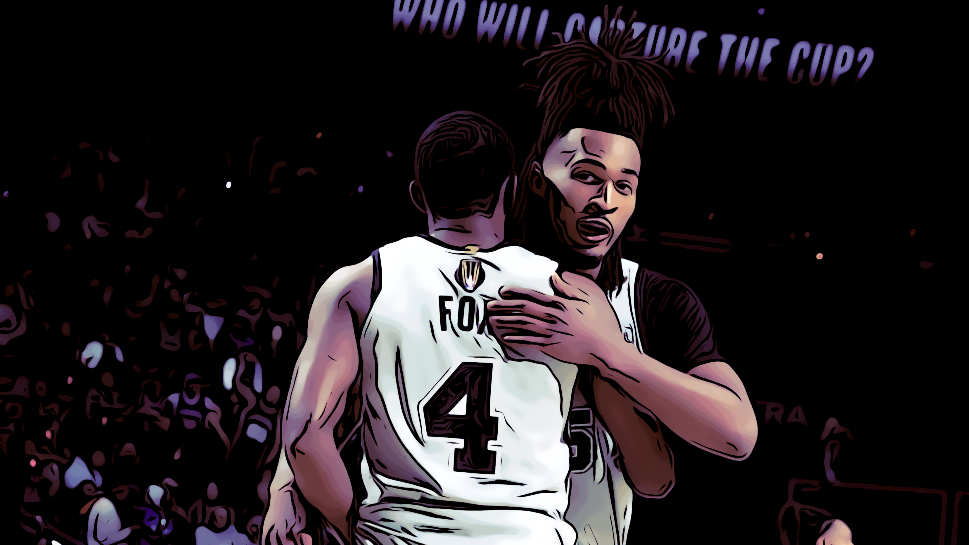 De'Aaron Fox e Stephon Castle - San Antonio Spurs